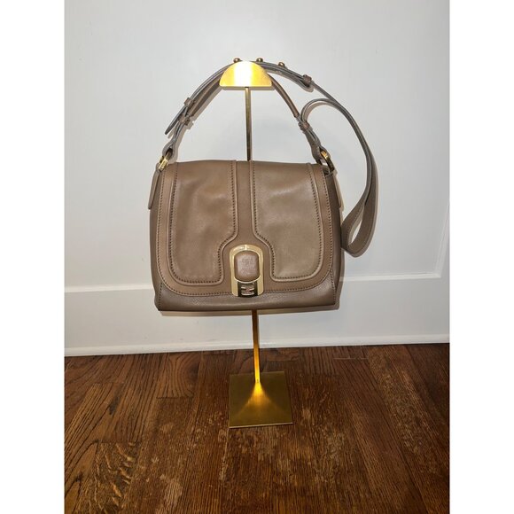 Fendi Anna Leather Flap Crossbody - Picture 2 of 15